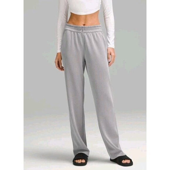 Lululemon Pants - Lululemon Softstreme High-Rise Pant Full Length Plus Sz (20) Gray Women's $128